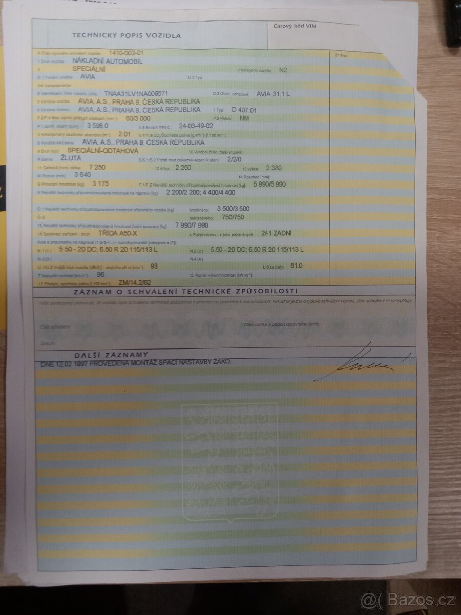 AVIA 31 TURBO ODTAHOVÝ SPECIÁL - 13