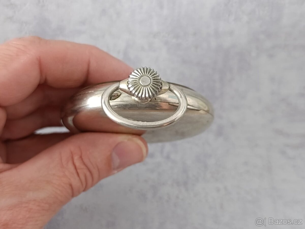 Obrovské kapesní velmi staré hodinky, 66mm, 180gramu - 13