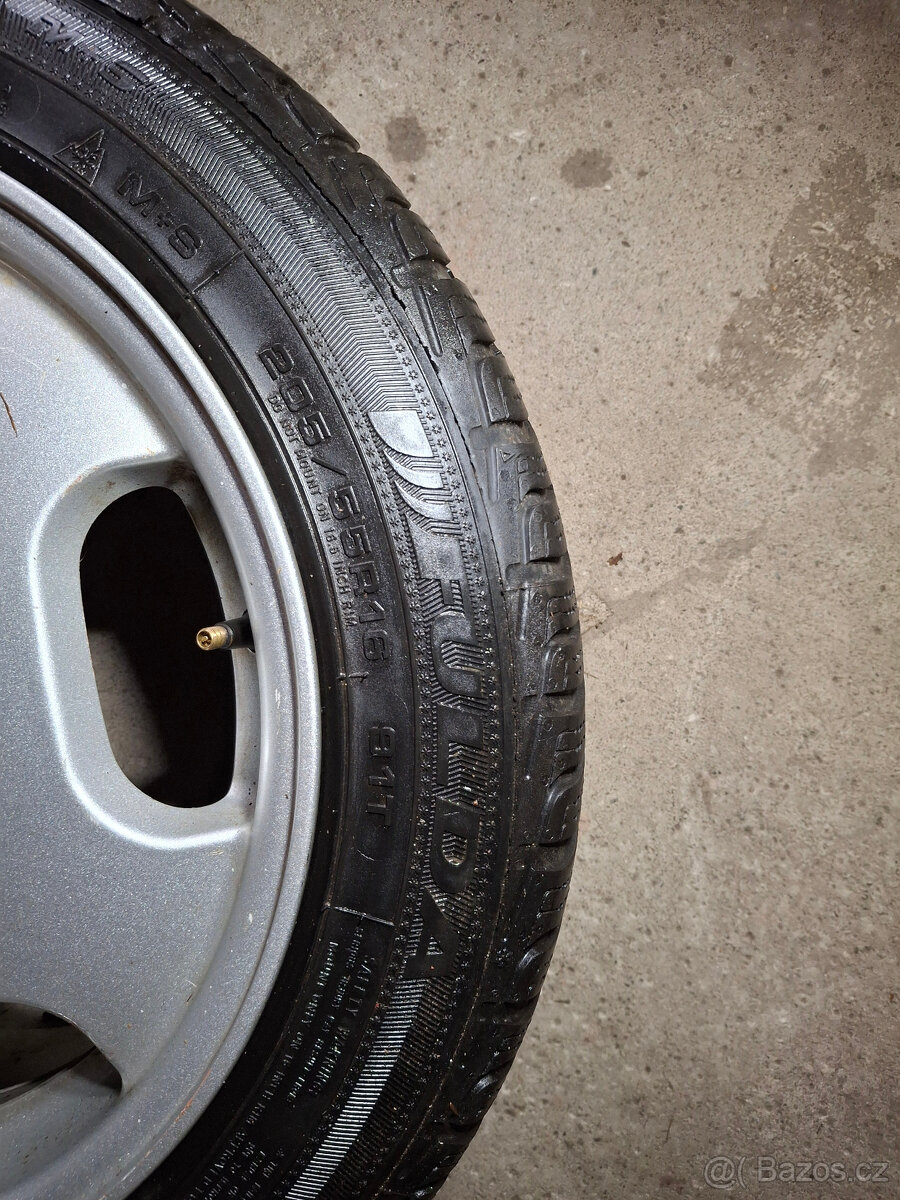 Alu kola mercedes benz složené ze dvou sad rozměry 7,5Jx16 - 13