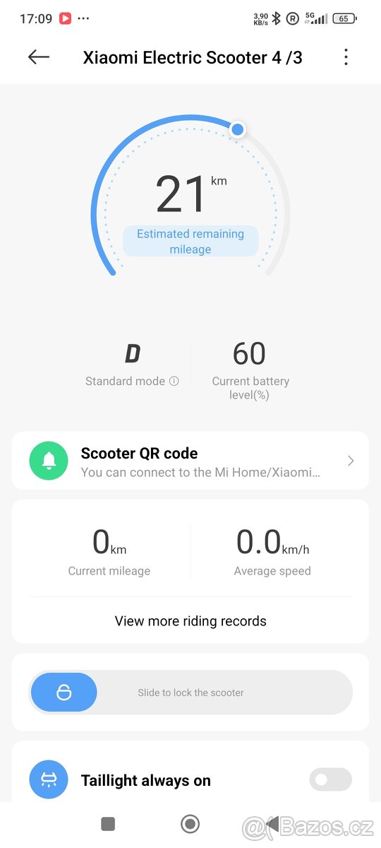 Xiaomi scooter 4 1x Použitá - 13