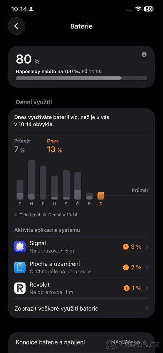 Prodám iPhone 11 Pro Max 256 GB (nová baterie) - 13