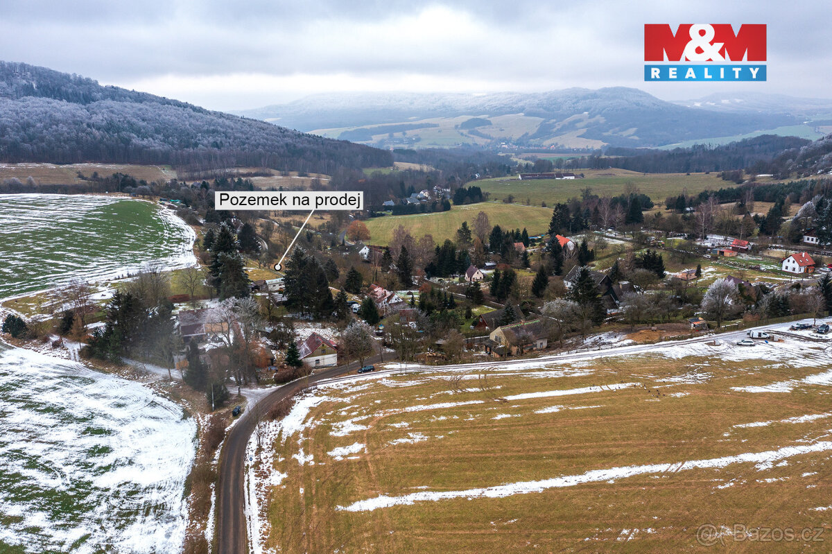 Prodej zahrady, 1537 m², Radeč u Horní Police, Žandov - 13