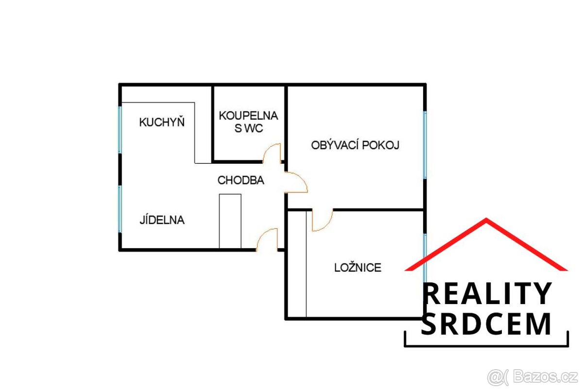 Pronájem moderního bytu 2+1, 61m2 v osob. vl. ul. Repinova, - 13