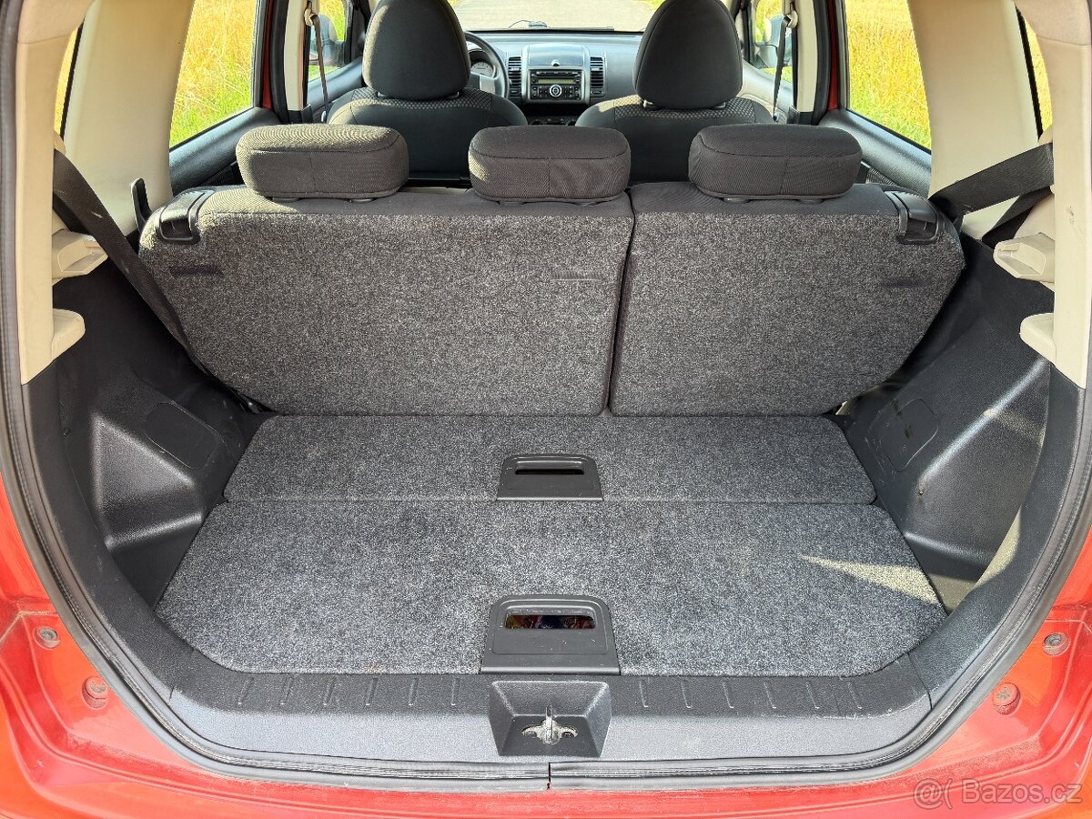 Nissan Note 1.4i, ČR, 1.MAJ, NOVÁ STK, TZ - 13