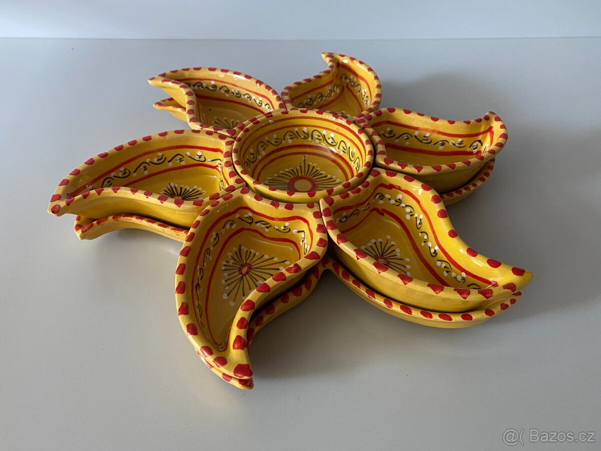 servírovací mísa orient keramická mísa autorská keramika - 13