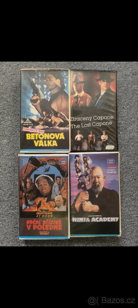 VHS kazety - 13