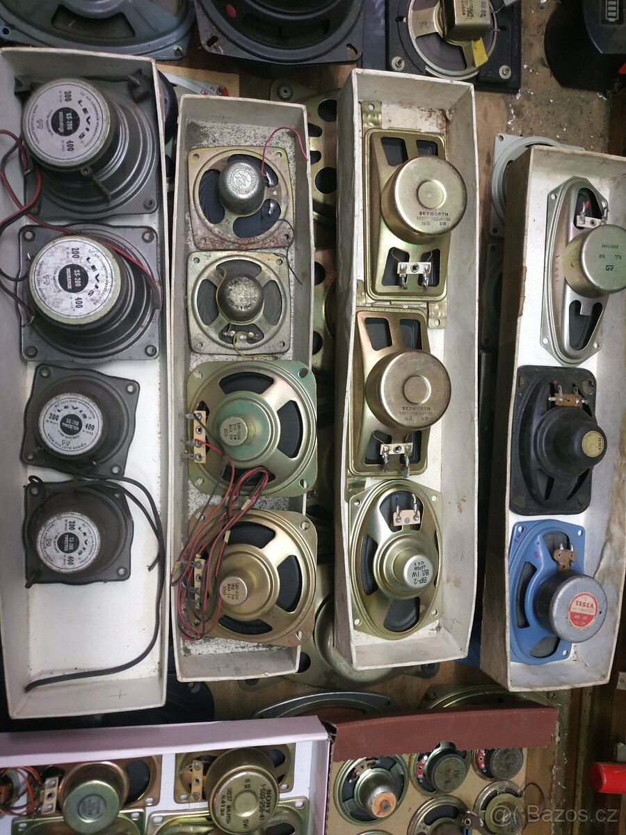 staré reproduktory, reprobedny - 13