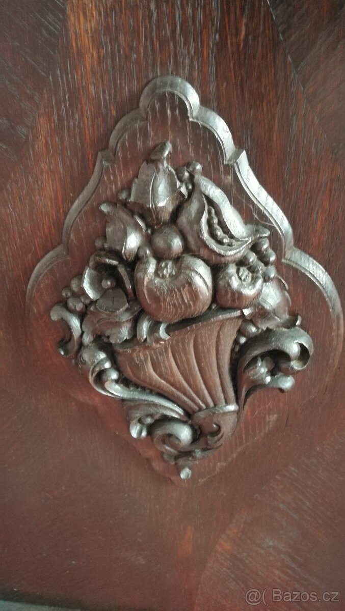 Starožitná komoda (sekretář) - 13