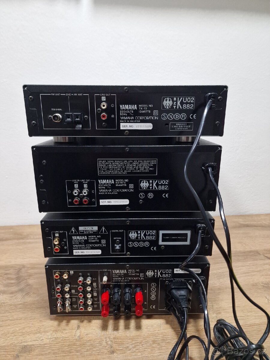 Yamaha hifi sestava AX-10 KX-10 CDX-10 TX-10 kompletní - 13