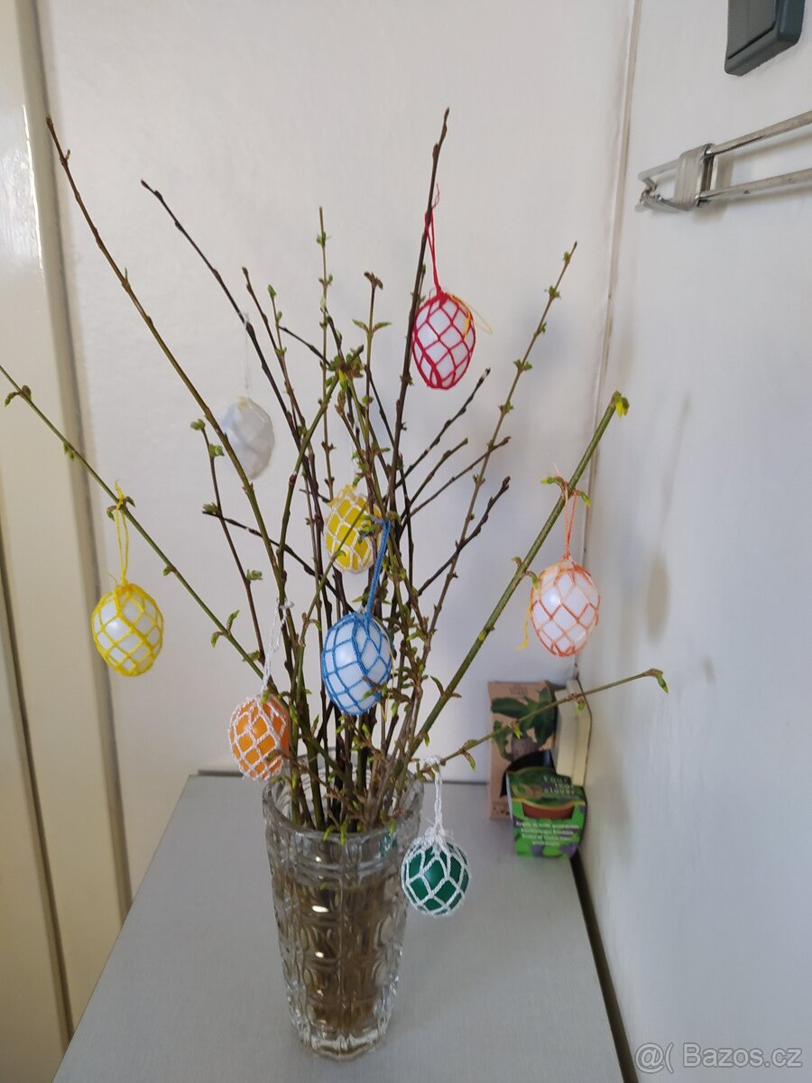 ručně háčkované dekorace - 13