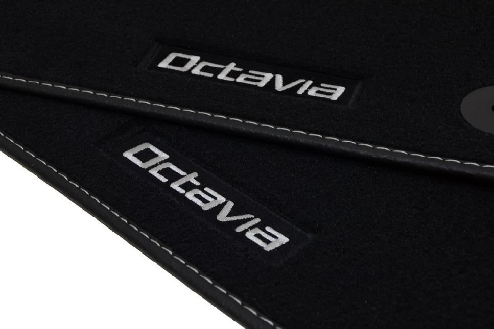 Luxusní celoroční Autokoberce ŠKODA RS - podklad hrubá guma - 13