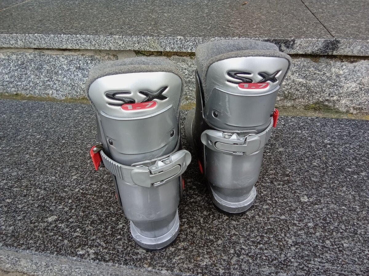 Dětské lyže 90 cm a boty - 13