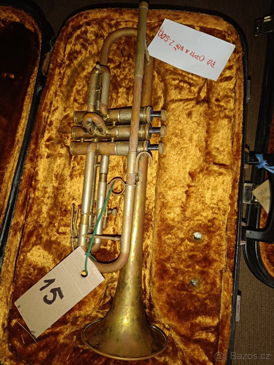 Prodám dechové nástroje. Amati, Lídl, Toneking, pozoun, trom - 13