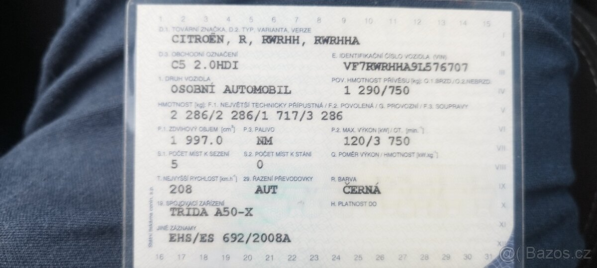 Citroen C5 2.0 HDi 120kW - 13