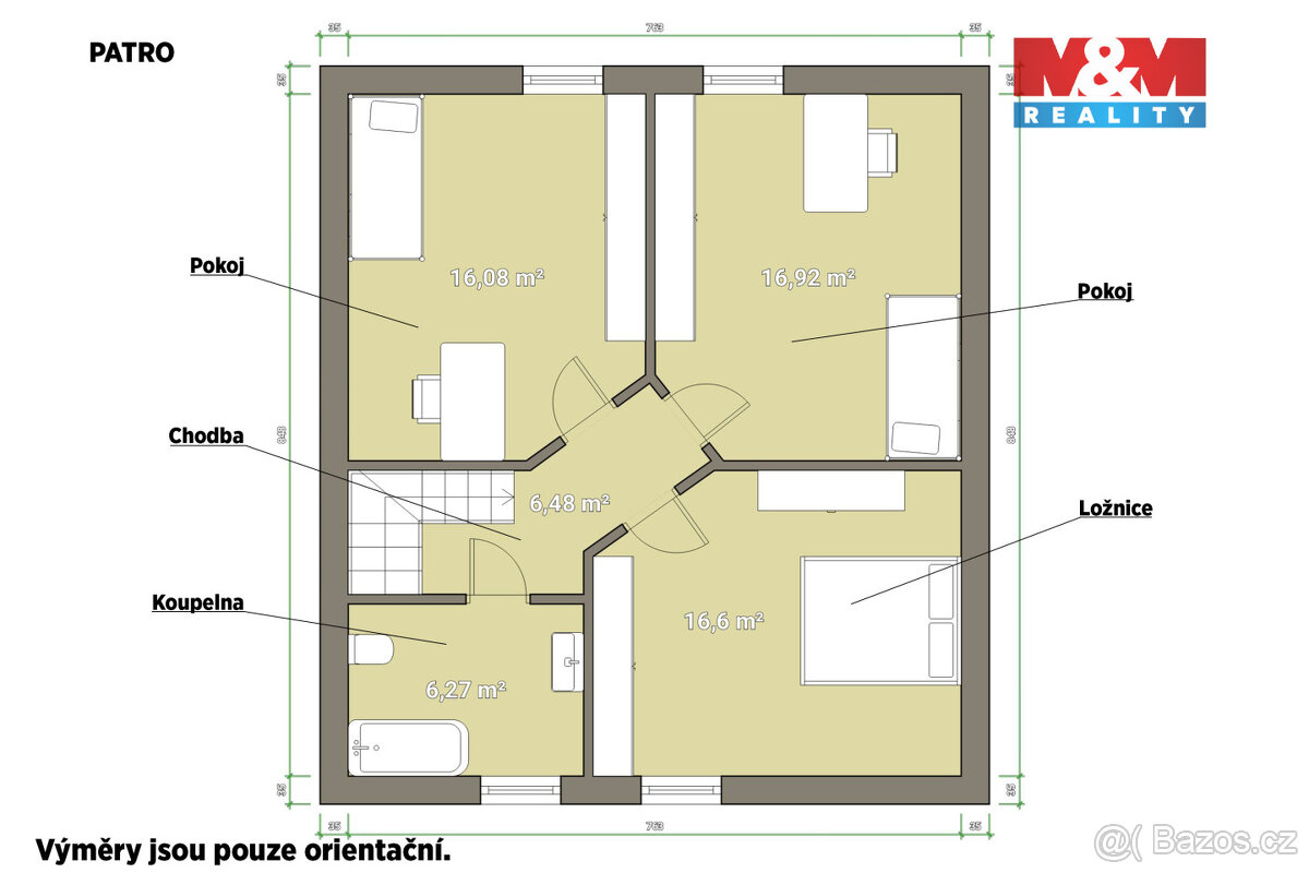 Prodej rodinného domu, 127 m², Šlovice -Dobřany - 13