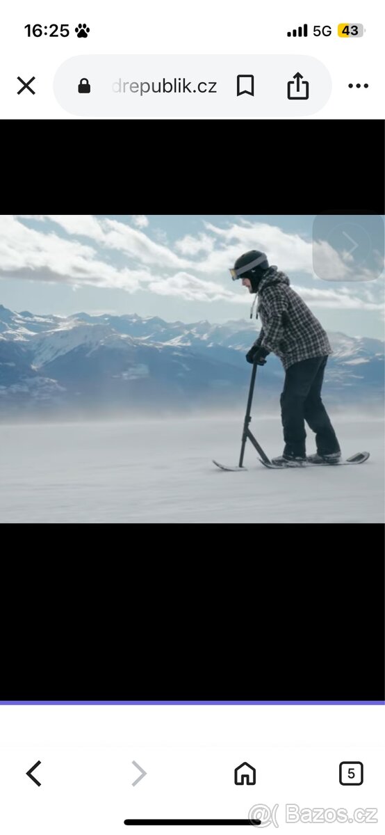 Freestyle Snowscoot snow koloběžka - 13