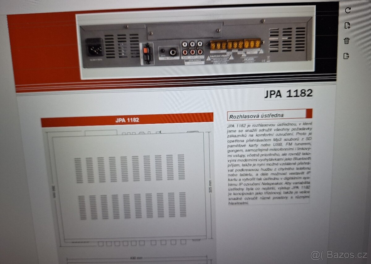 Dexon - reproduktory, subwoofer, ústředna - 13