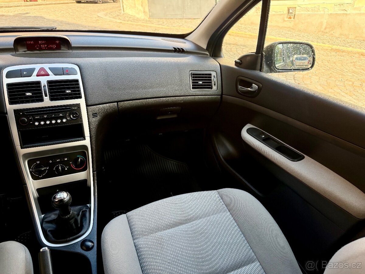 Peugeot 307 1.6HDi 66kw Klima 2.Maj Servis nová STK - 13