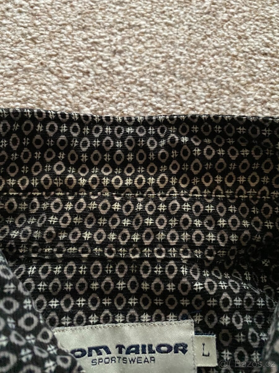 Nová pánská moderní košile s dl. rukávem Tom Tailor - L - 13