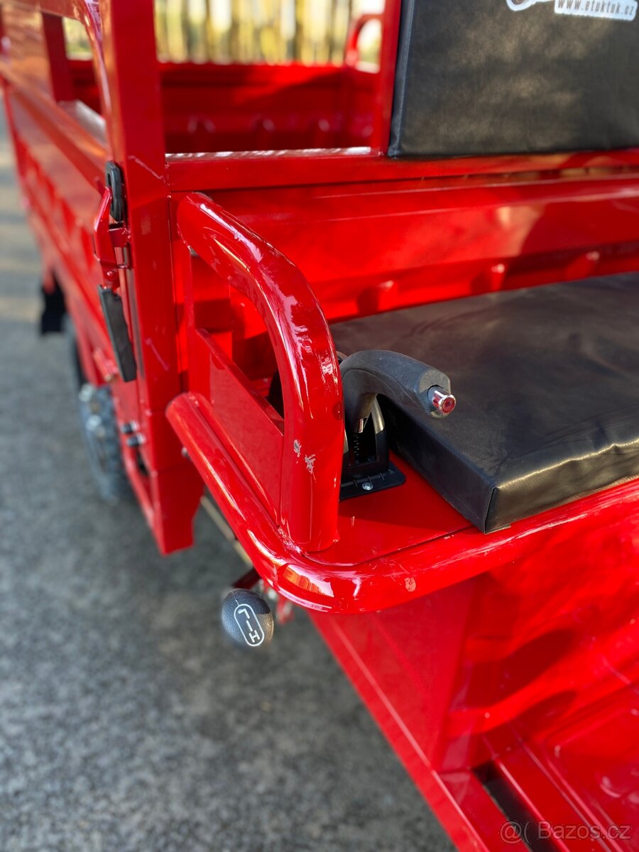 Elektro Pracovní Tříkolka - Tuk Tuk | 600kg nosnost | 45km/h - 13