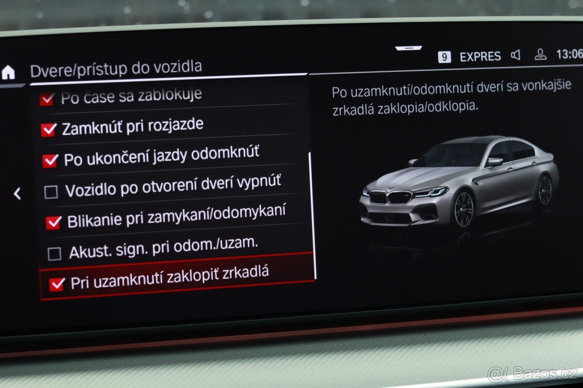 BMW M5 COMPETITION benzín 4x4 servis gratis odpočet DPH - 13