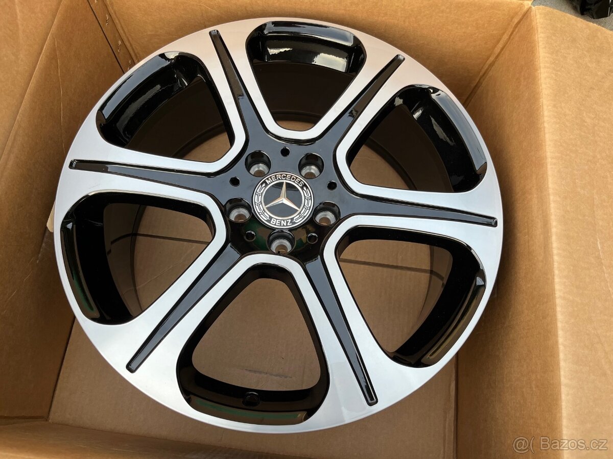 MERCEDES třídy E alu kola 17" zimní komplet, originál - 13