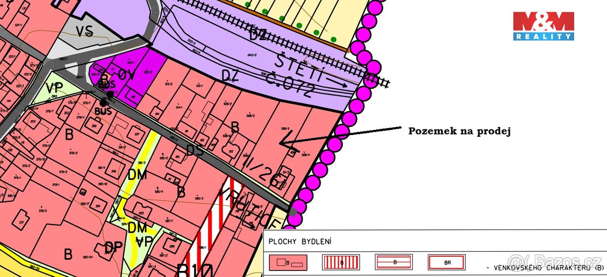 Prodej pozemku k bydlení v Polepech - 13