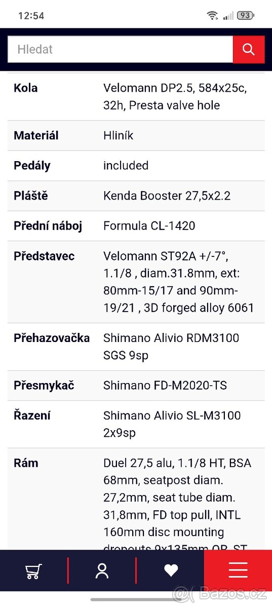 Bianchi DUEL 27.S Alivio 2x9SP - 13