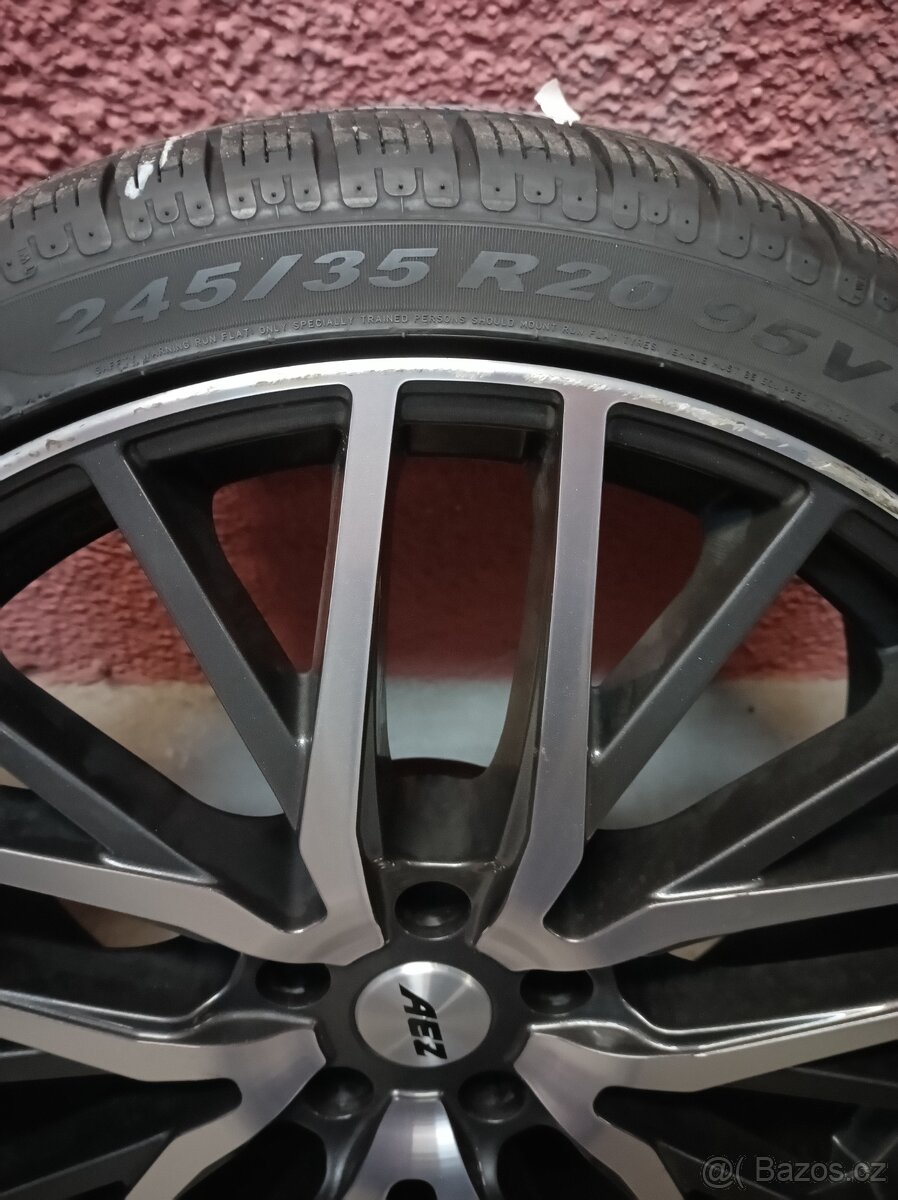 ALU AEZ Panama 20" 5x112 – dvourozměrná sada + zimní RunFla - 13