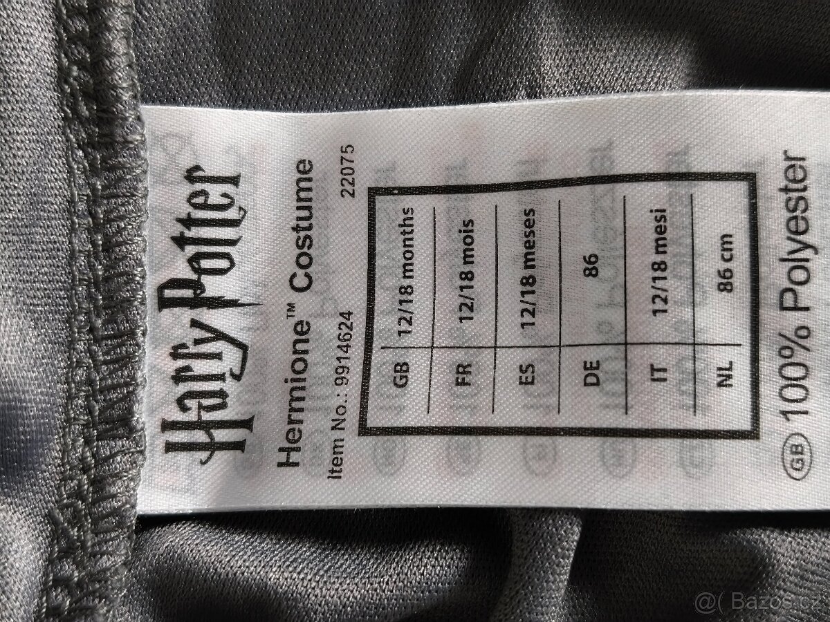 licencované šaty Hermiony - 13