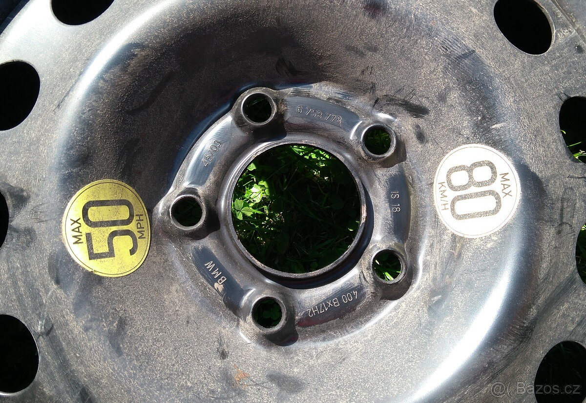 Dojezdové kolo BMW (dojezdovka) 15" / 16" / 17" - 13