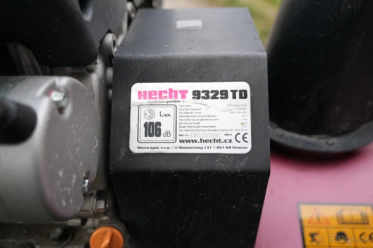 Sněhová fréza - HECHT 9329 TD - 13