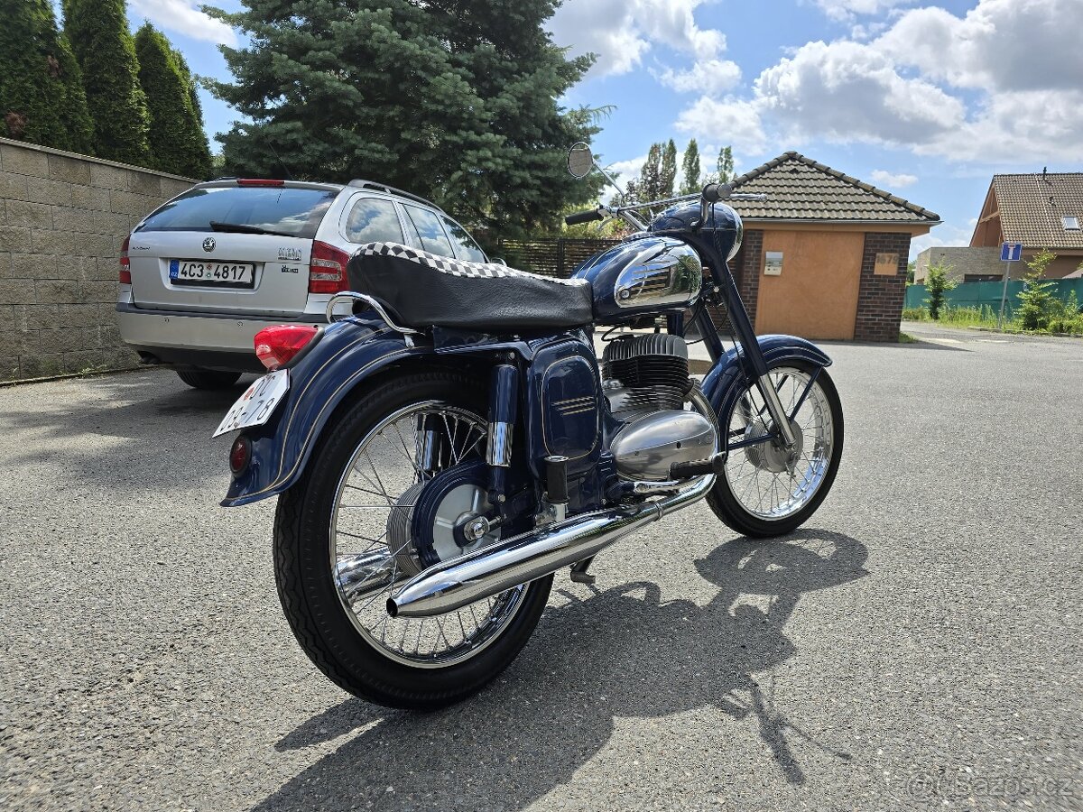 Jawa 350/361 Sport po profesionální renovaci,malá SPZ - 13