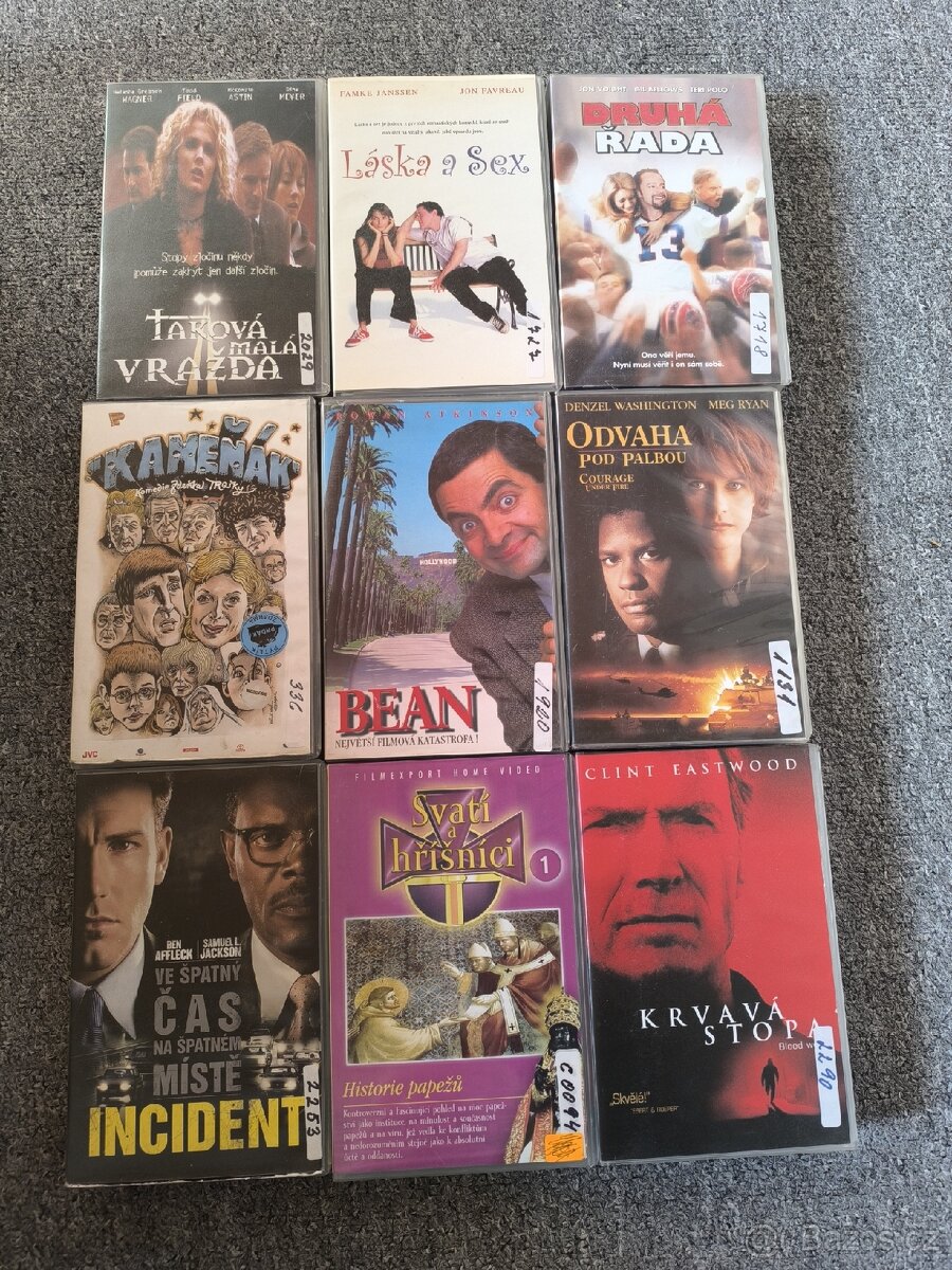 VHS kazety - 13