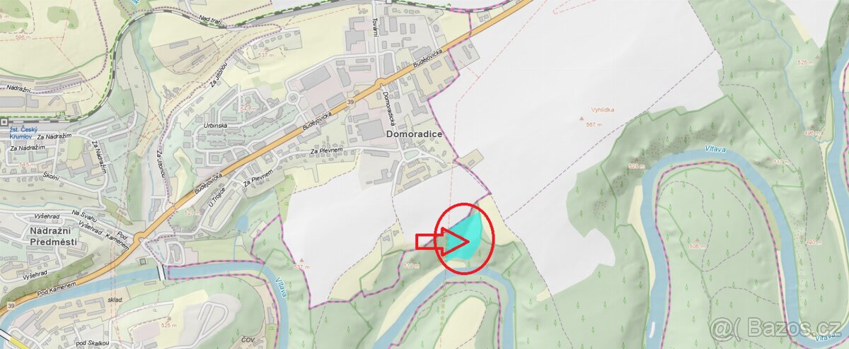 Prodej lesního pozemku k.ú. Přísečná - 13