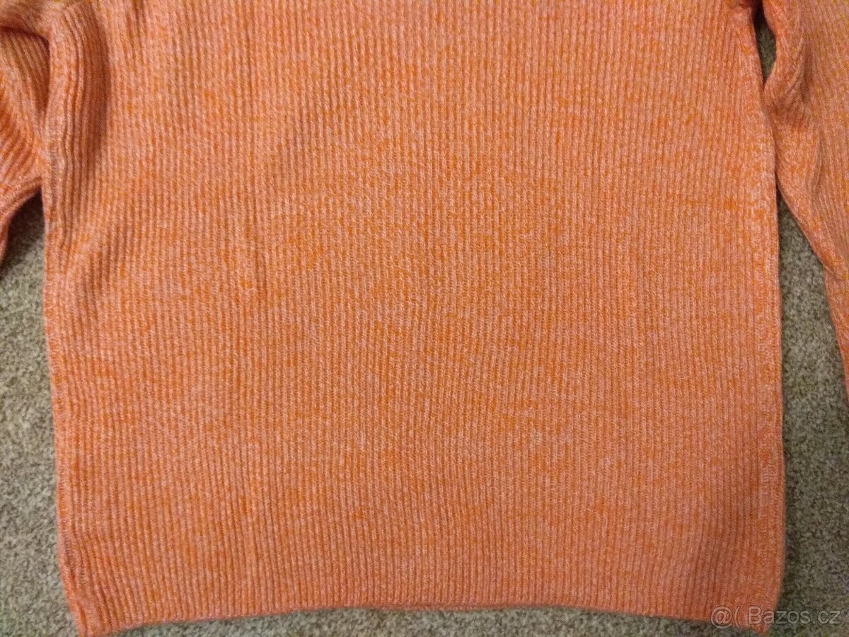 Nový unisex rolák Bonprix - L, lososová barva - 13