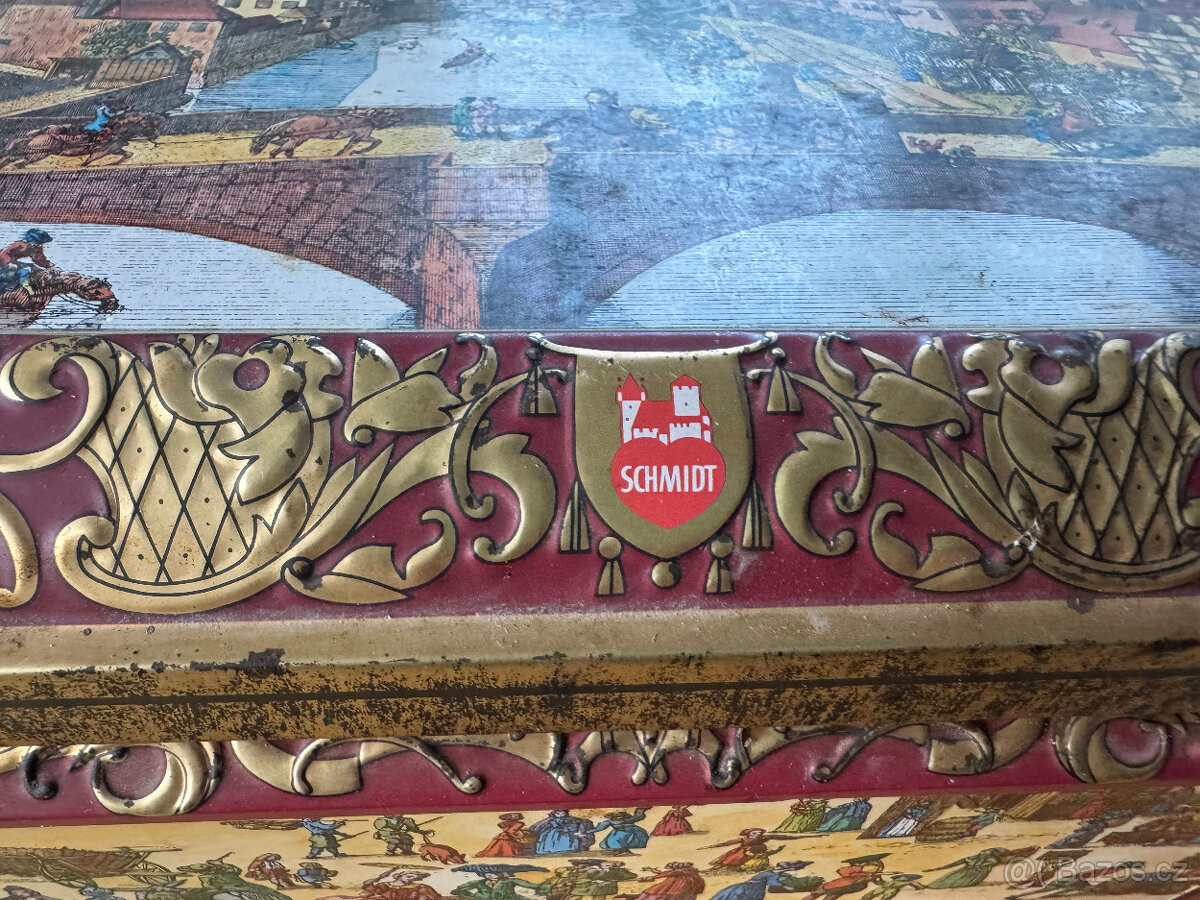 3 plechové krabice E. Otto Schmidt - 13