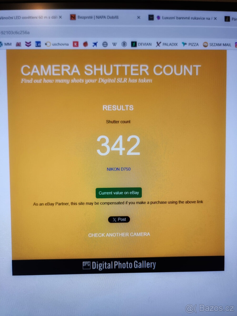 NIKON D750 (nová závěrka) + GRIP + příslušenství - 13