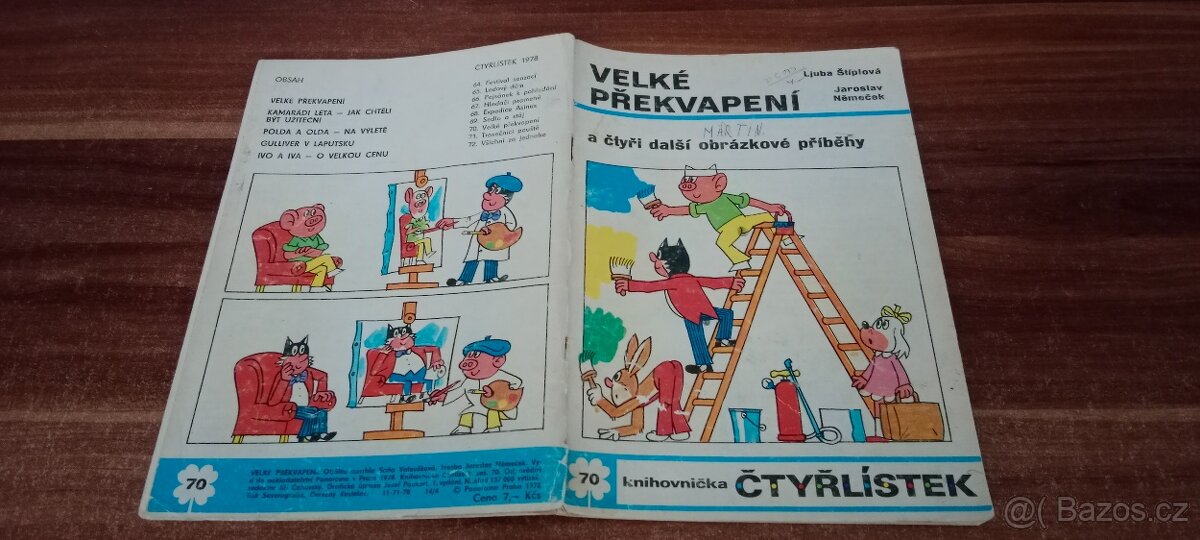 Čtyřlístek č. 64 - 72. Ročník 1978. - 13