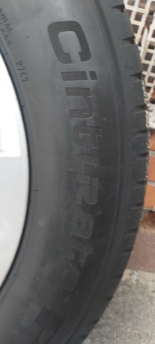 Alu kola 5x112 R16 Škoda ,VW s pneu 215/60r16 7mm TOPSTAV - 13