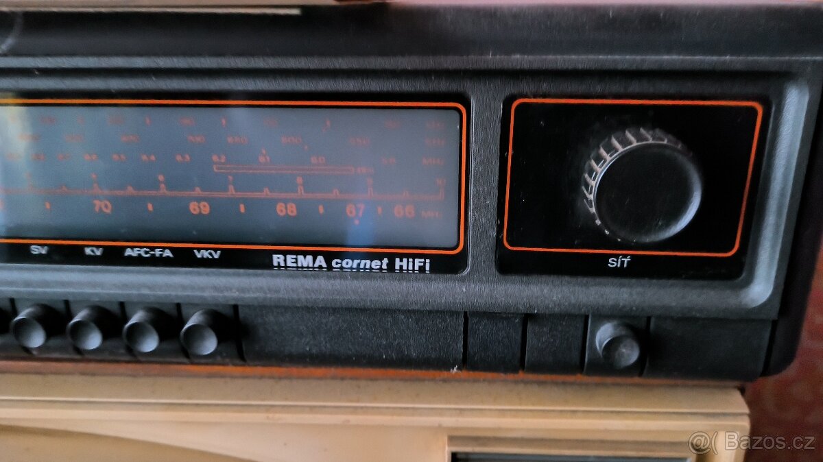 Rádio REMA Cornet 840 HiFi (retro) + návod - 13