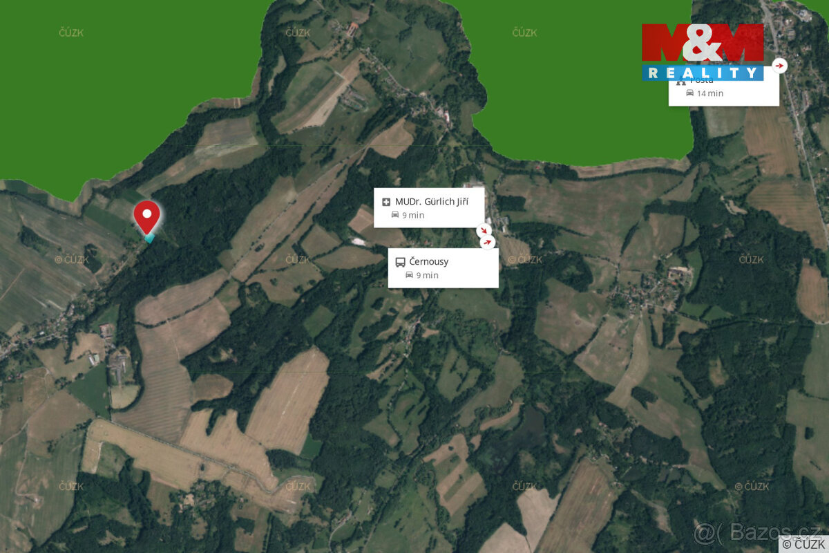 Prodej pozemku, 3376 m², Višňová - 13