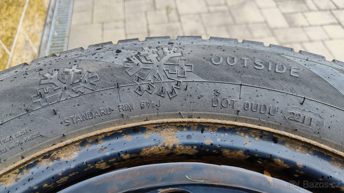 Sada zimních kol 215/60 R16 95H, disk 6,5Jx16 H2 ET41, rozte - 13