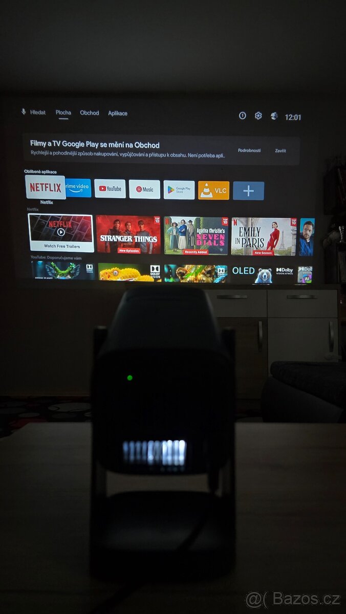 Projektor Wanbo Cube 1 TOP STAV - 13