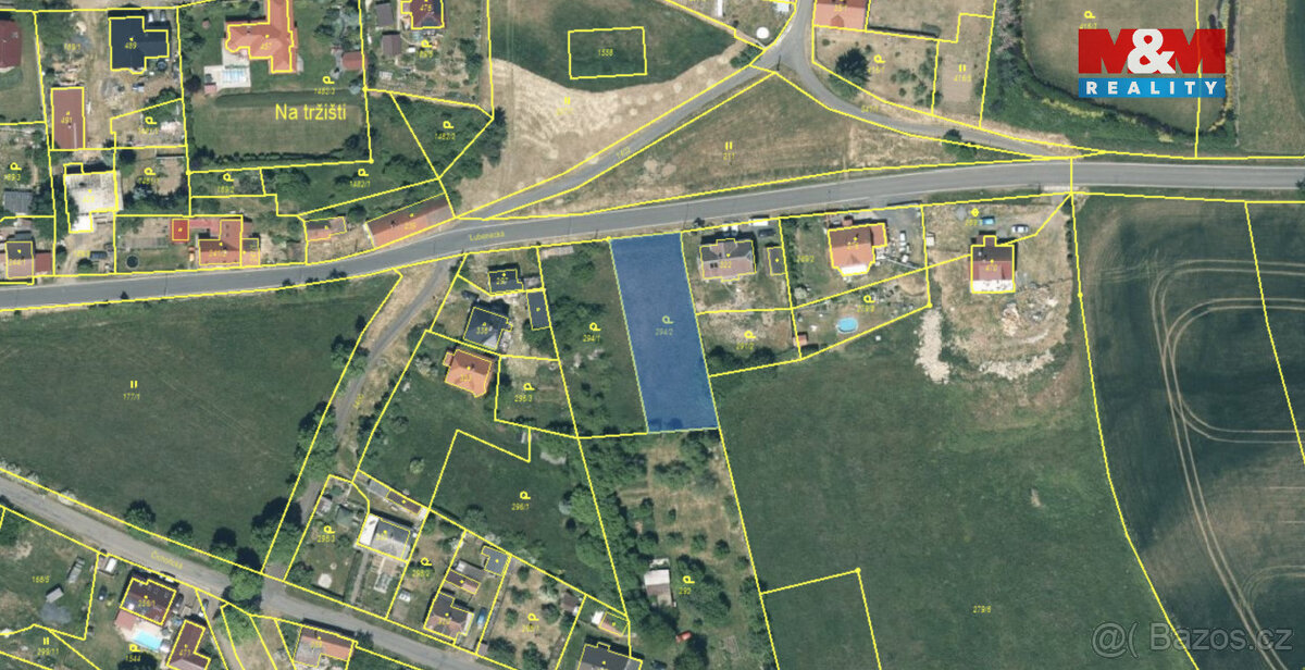 Prodej pozemku k bydlení, 1005 m², Chyše - 13