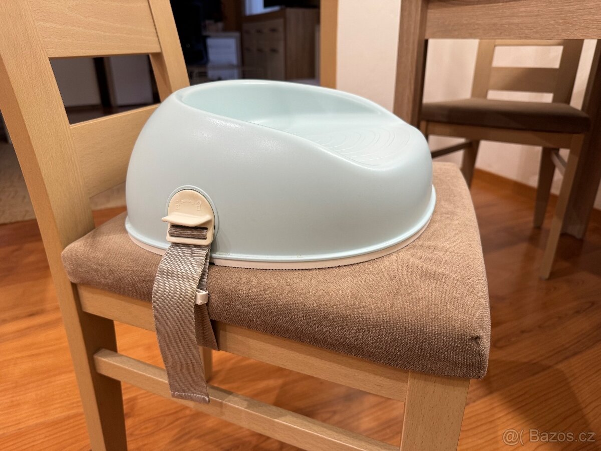 BABYBJORN podsedák na židli – modrý, pro děti 3–10 let - 13