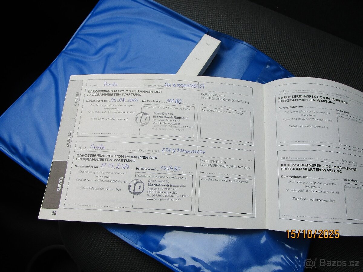 Fiat Panda 1,2 benzín 51kw - 13