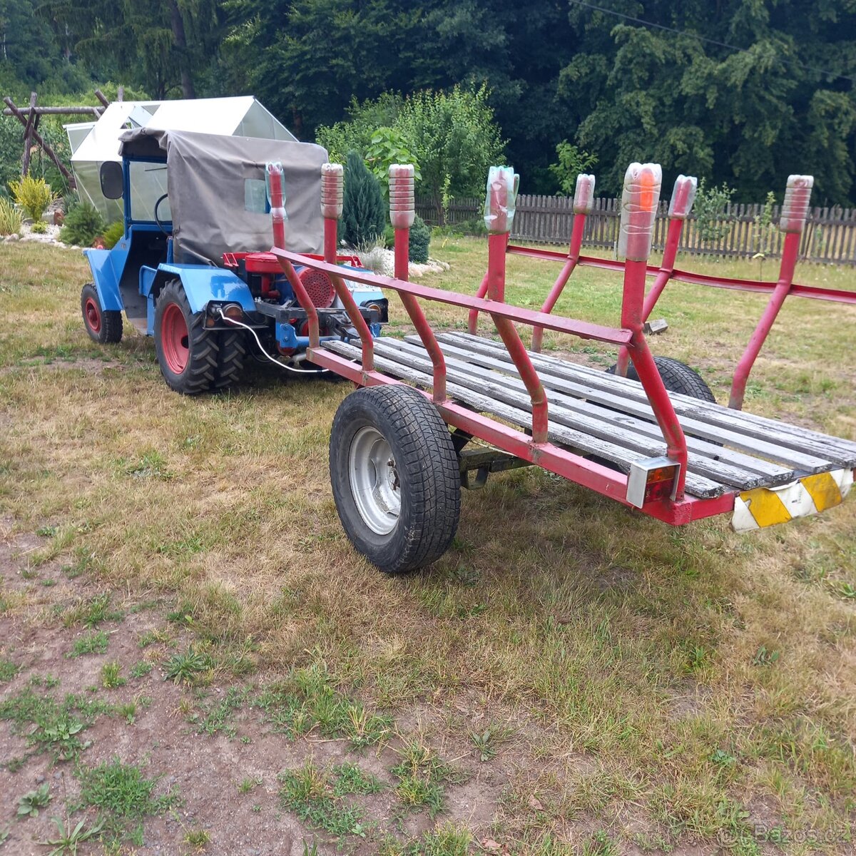 Horský malotraktor + příslušenství - 13