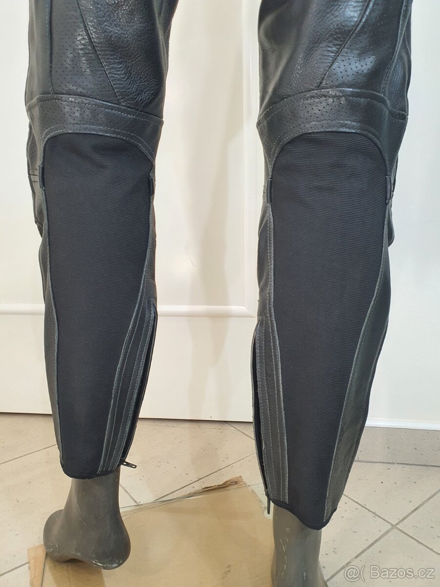Kalhoty na moto Tschul Kožené Vel. 38 M - 13