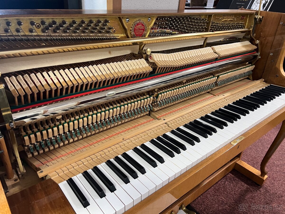 Německé pianino Schimmel se zárukou, doprava zdarma. - 13